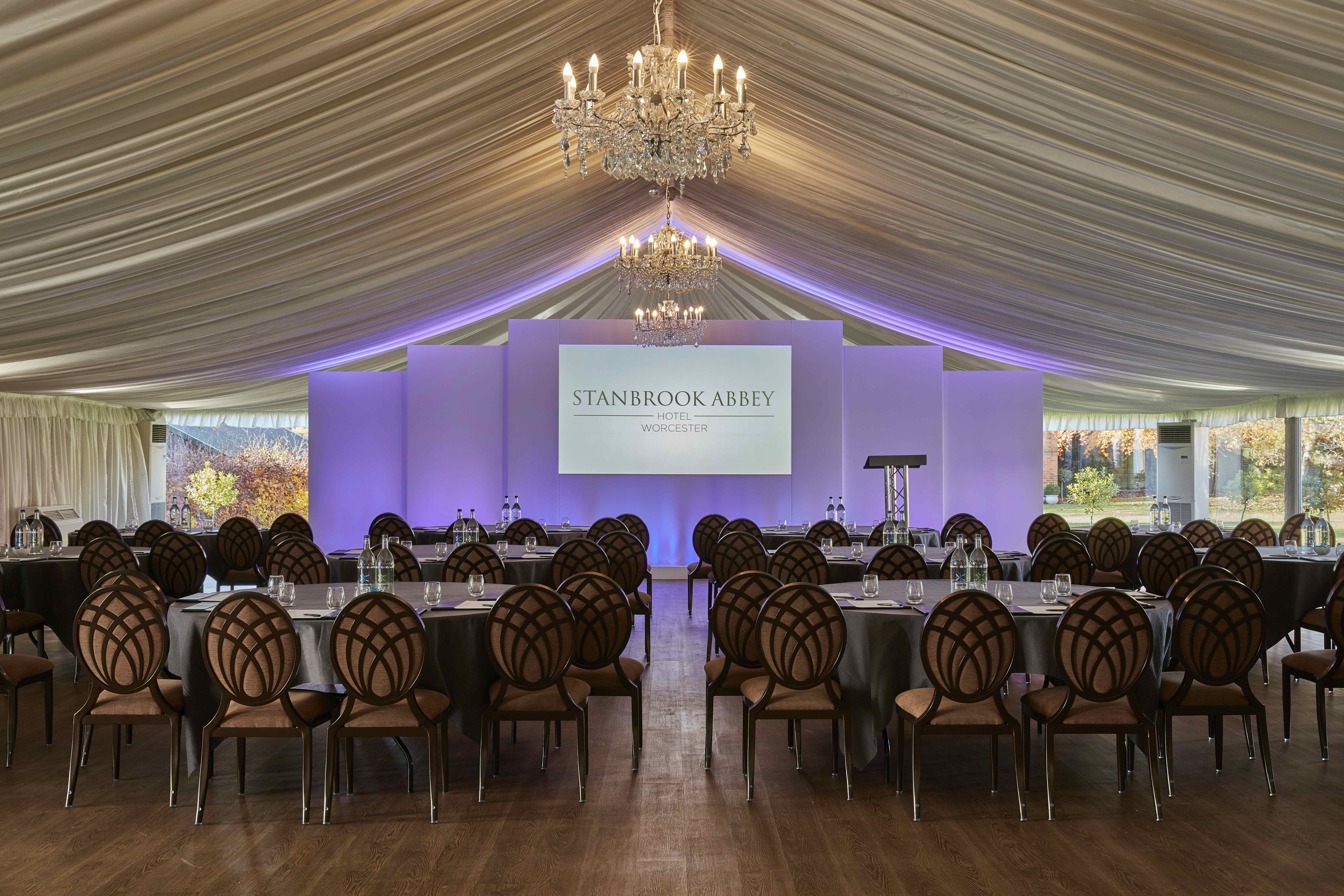 Garden Pavilion, Stanbrook Abbey Hotel